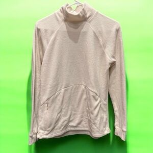 Kyodan Cream Sweater with zipper pockets PETITE SMALL